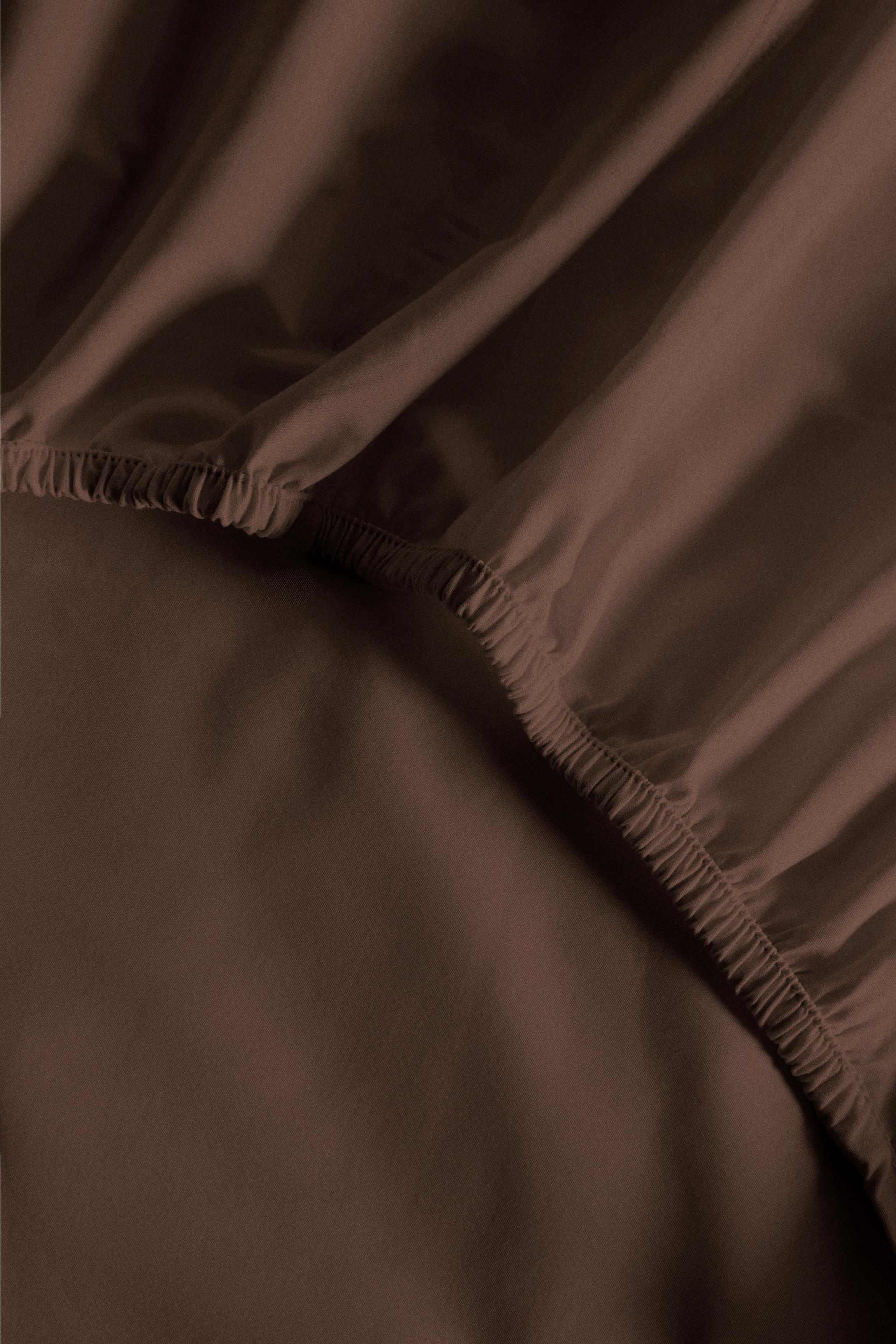 PERCALE FITTED SHEET | 11.8" THICK ( THREAD COUNT